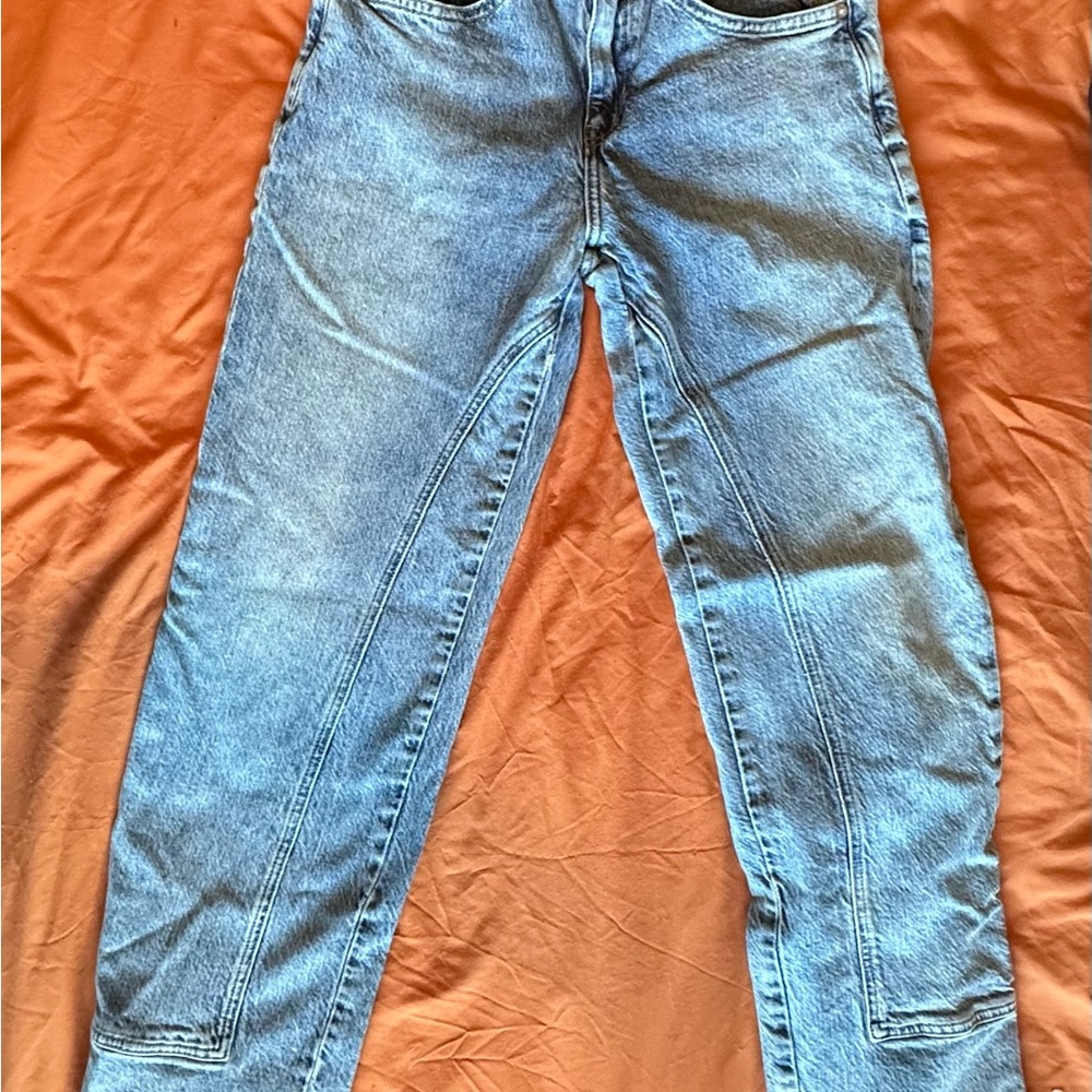 Free People Light Blue Ankle Jeans